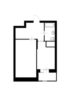 1-к квартира, на длительный срок, 40м2, 3/17 этаж