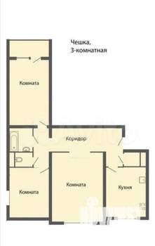 3-к квартира, на длительный срок, 70м2, 8/9 этаж