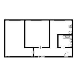 2-к квартира, на длительный срок, 44м2, 5/5 этаж