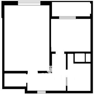 1-к квартира, на длительный срок, 40м2, 15/17 этаж