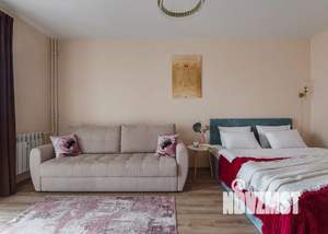 1-к квартира, посуточно, 42м2, 25/25 этаж