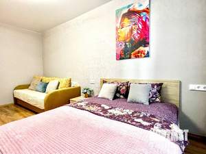 1-к квартира, посуточно, 45м2, 1/1 этаж