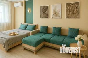 1-к квартира, посуточно, 43м2, 1/1 этаж