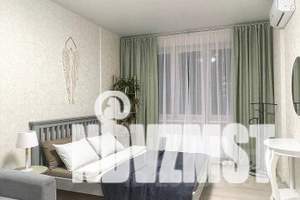 1-к квартира, посуточно, 44м2, 10/25 этаж