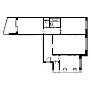 3-к квартира, на длительный срок, 64м2, 8/9 этаж
