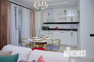 1-к квартира, посуточно, 44м2, 1/1 этаж