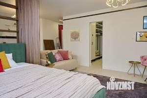 1-к квартира, посуточно, 44м2, 1/1 этаж