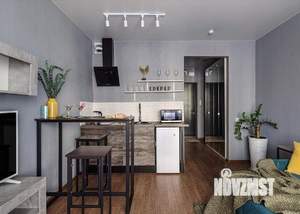 1-к квартира, посуточно, 24м2, 1/1 этаж