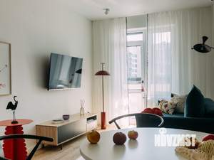 1-к квартира, посуточно, 42м2, 9/25 этаж