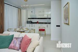 1-к квартира, посуточно, 44м2, 1/1 этаж