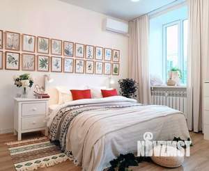 1-к квартира, посуточно, 55м2, 1/1 этаж