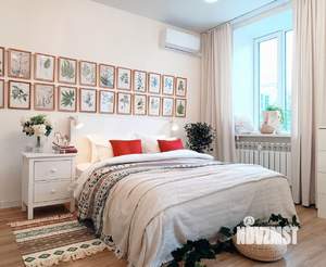 1-к квартира, посуточно, 50м2, 1/1 этаж