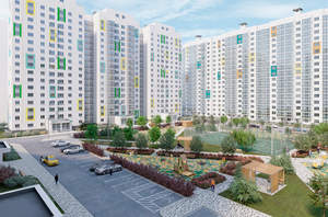 1-к квартира, на длительный срок, 33м2, 15/18 этаж