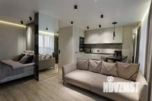 Студия квартира, посуточно, 42м2, 14/20 этаж