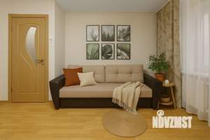 1-к квартира, посуточно, 41м2, 6/10 этаж