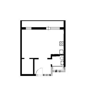 1-к квартира, на длительный срок, 39м2, 2/10 этаж