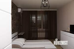 1-к квартира, посуточно, 42м2, 6/15 этаж