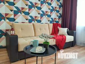 1-к квартира, посуточно, 45м2, 1/1 этаж