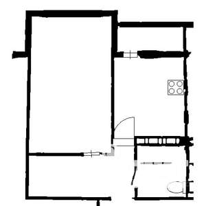 1-к квартира, на длительный срок, 44м2, 3/17 этаж