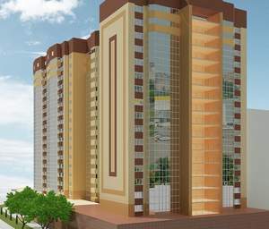 1-к квартира, на длительный срок, 41м2, 10/17 этаж