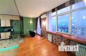 Студия квартира, посуточно, 50м2, 17/27 этаж