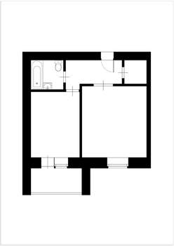 1-к квартира, на длительный срок, 47м2, 7/10 этаж