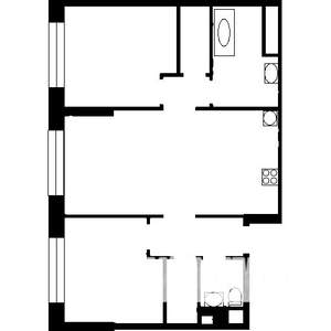 1-к квартира, на длительный срок, 31м2, 1/5 этаж