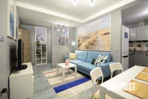 1-к квартира, посуточно, 44м2, 1/1 этаж