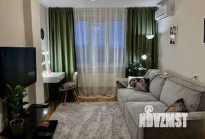 1-к квартира, посуточно, 40м2, 12/17 этаж