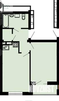 1-к квартира, на длительный срок, 47м2, 3/18 этаж