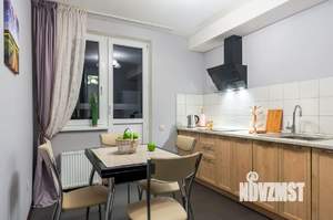 1-к квартира, посуточно, 42м2, 18/19 этаж