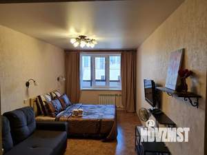 1-к квартира, посуточно, 42м2, 7/17 этаж
