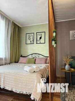 1-к квартира, посуточно, 46м2, 12/17 этаж