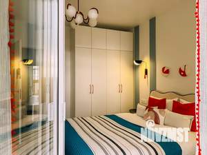 1-к квартира, посуточно, 43м2, 9/25 этаж