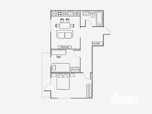 3-к квартира, на длительный срок, 59м2, 7/16 этаж