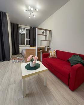 Студия квартира, на длительный срок, 30м2, 13/18 этаж