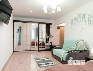 1-к квартира, посуточно, 40м2, 1/1 этаж