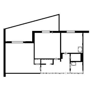 2-к квартира, на длительный срок, 50м2, 1/9 этаж