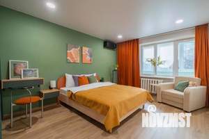 1-к квартира, посуточно, 35м2, 1/1 этаж