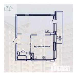 1-к квартира, на длительный срок, 40м2, 11/17 этаж
