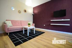 1-к квартира, посуточно, 44м2, 12/17 этаж