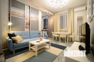 1-к квартира, посуточно, 45м2, 1/1 этаж