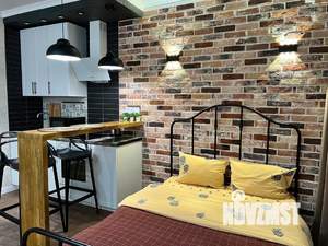 Студия квартира, посуточно, 40м2, 11/24 этаж