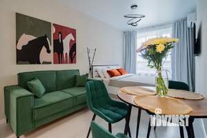 Студия квартира, посуточно, 28м2, 12/21 этаж