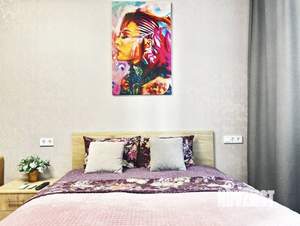 1-к квартира, посуточно, 44м2, 1/1 этаж