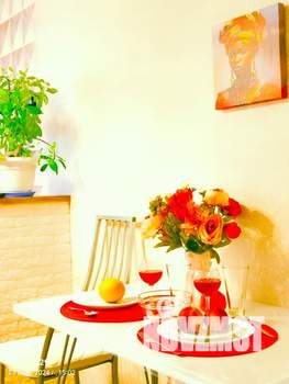 Студия квартира, посуточно, 27м2, 21/22 этаж