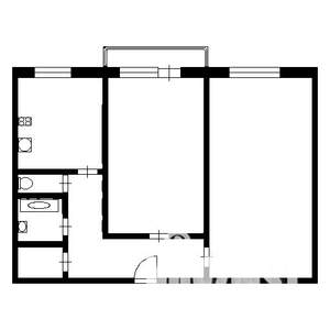 2-к квартира, на длительный срок, 54м2, 1/10 этаж