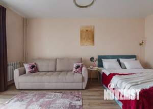 1-к квартира, посуточно, 42м2, 25/25 этаж