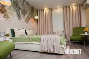 1-к квартира, посуточно, 40м2, 1/17 этаж