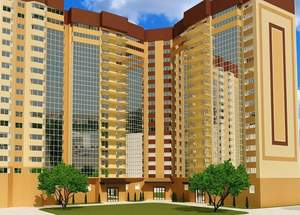 1-к квартира, на длительный срок, 41м2, 10/17 этаж